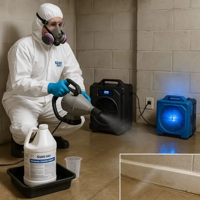 Sanitization and Odor Removal process in Mountain City, TN